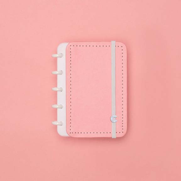 Caderno Inteligente Rosa Pastel Inteligine - Papelaria Encantada