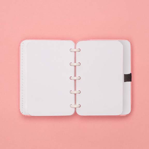 Caderno Inteligente Rosa Pastel Inteligine - Papelaria Encantada