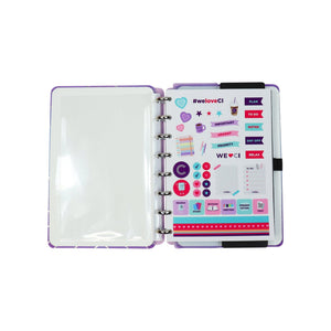 Caderno Inteligente Silver Love A5 - Papelaria Encantada