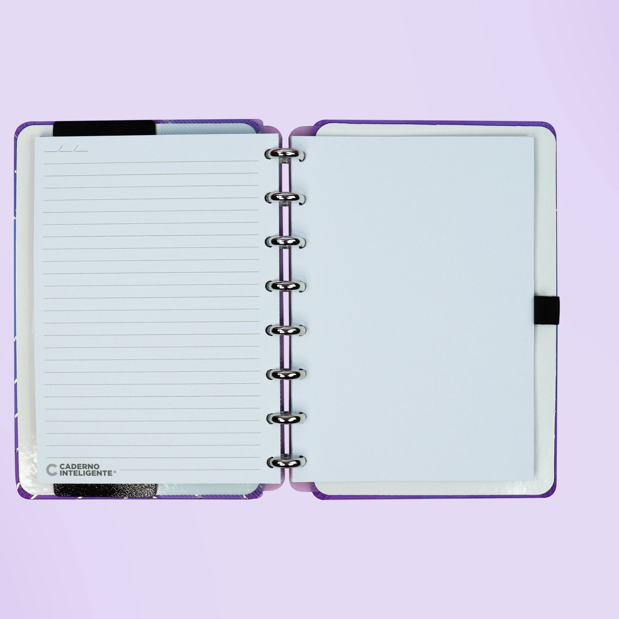 Caderno Inteligente Silver Love A5 - Papelaria Encantada