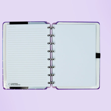 Caderno Inteligente Silver Love A5 - Papelaria Encantada