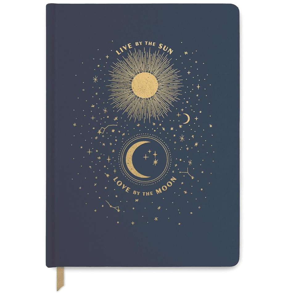 Caderno Jumbo Bookcloth Live By The Sun - Designworks - Papelaria Encantada