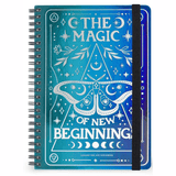 Caderno Legami A5 Espiral linhas - Moth - Papelaria Encantada