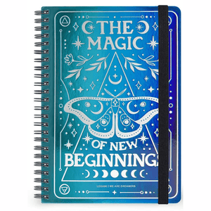 Caderno Legami A5 Espiral linhas - Moth - Papelaria Encantada