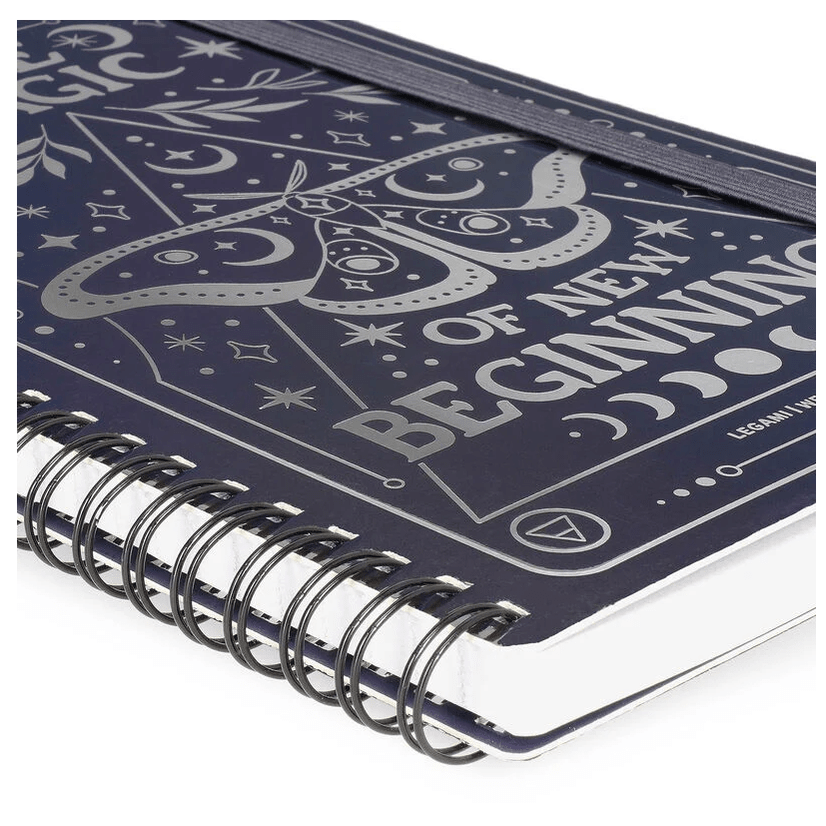 Caderno Legami A5 Espiral linhas - Moth - Papelaria Encantada