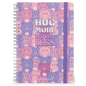 Caderno Legami A5 Espiral linhas - Teddy Bear - Papelaria Encantada
