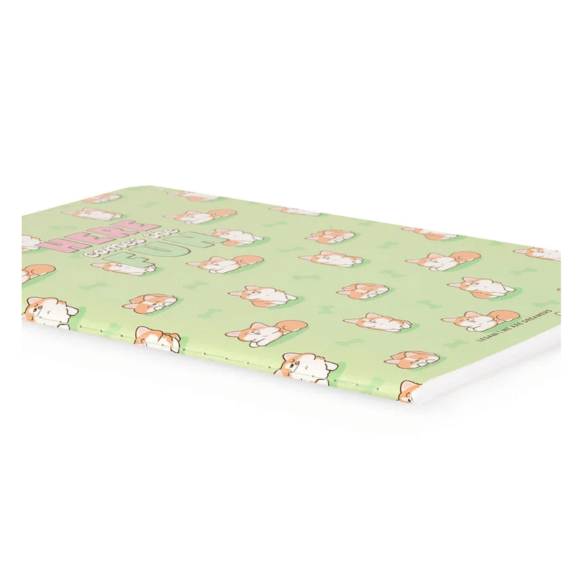 Caderno Legami A5 Liso - Corgi - Papelaria Encantada