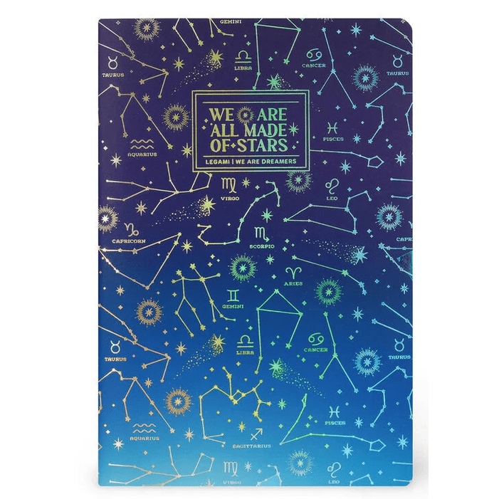 Caderno Legami A5 Liso - Stars - Papelaria Encantada