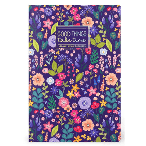 Caderno legami A5 Pautado - Flowers - Papelaria Encantada