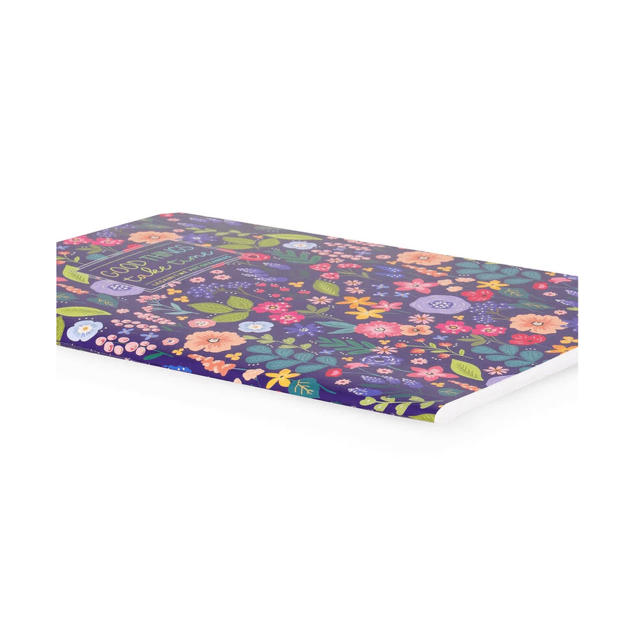 Caderno legami A5 Pautado - Flowers - Papelaria Encantada