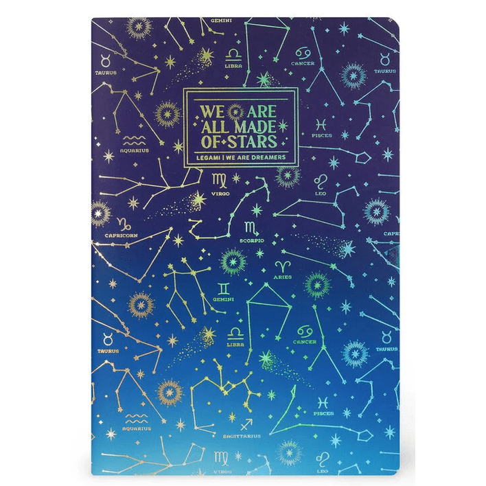 Caderno legami A5 Pautado - Stars - Papelaria Encantada