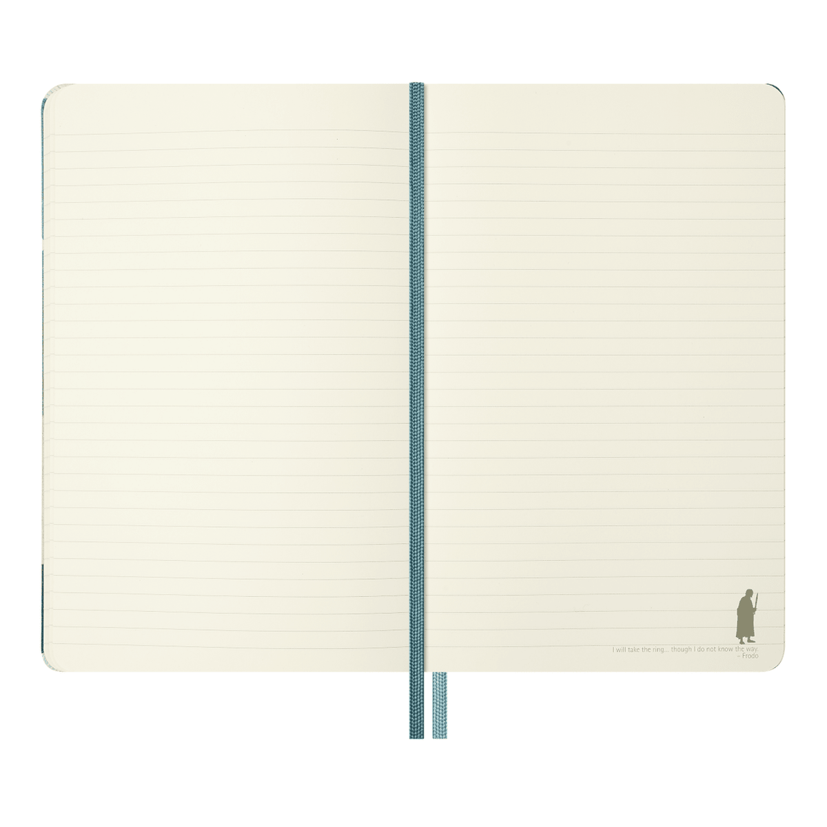 Caderno Moleskine O Senhor dos Anéis – Grande, Pautado, Capa Dura - Papelaria Encantada