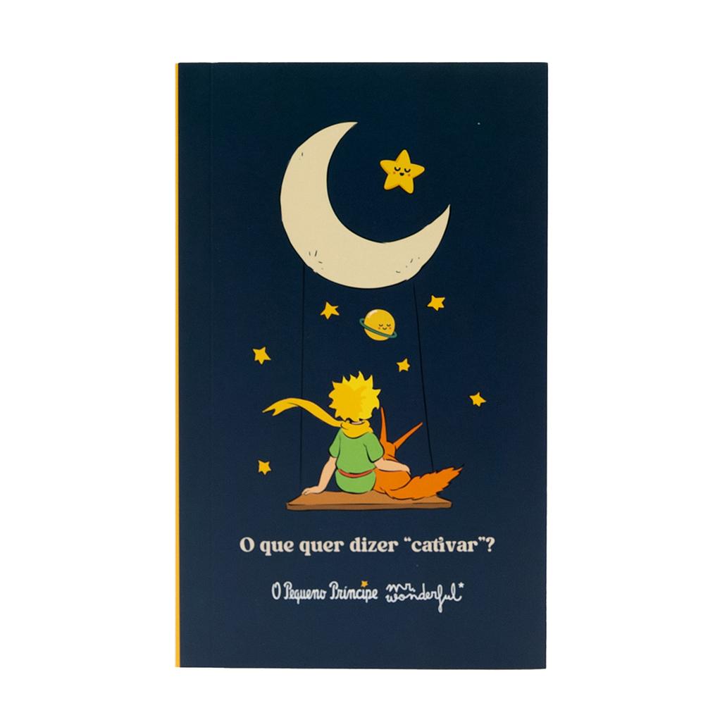 Caderno O Principezinho - O que significa Domesticar? Mr. Wonderful - Papelaria Encantada