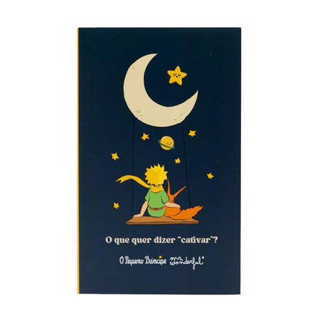 Caderno O Principezinho - O que significa Domesticar? Mr. Wonderful - Papelaria Encantada