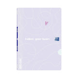Caderno Oxford OpenFlex Cute "Follow Your Heart" Pautado - Papelaria Encantada