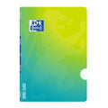 Caderno Oxford OpenFlex Gradient Amarelo/Verde Pautado - Papelaria Encantada