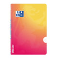 Caderno Oxford OpenFlex Gradient Amarelo/Vermelho Pautado - Papelaria Encantada