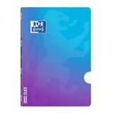 Caderno Oxford OpenFlex Gradient Azul Pautado - Papelaria Encantada