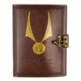 Caderno pele Harry Potter - Papelaria Encantada