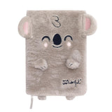 Caderno peluche A5 - Coala - Mr Wonderful - Papelaria Encantada