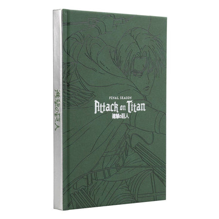Caderno Premium A5 Attack on Titan – Organização com Espírito de Batalha ⚔️ - Papelaria Encantada