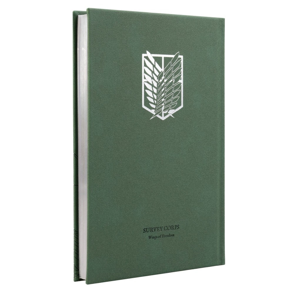 Caderno Premium A5 Attack on Titan – Organização com Espírito de Batalha ⚔️ - Papelaria Encantada