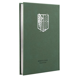 Caderno Premium A5 Attack on Titan – Organização com Espírito de Batalha ⚔️ - Papelaria Encantada