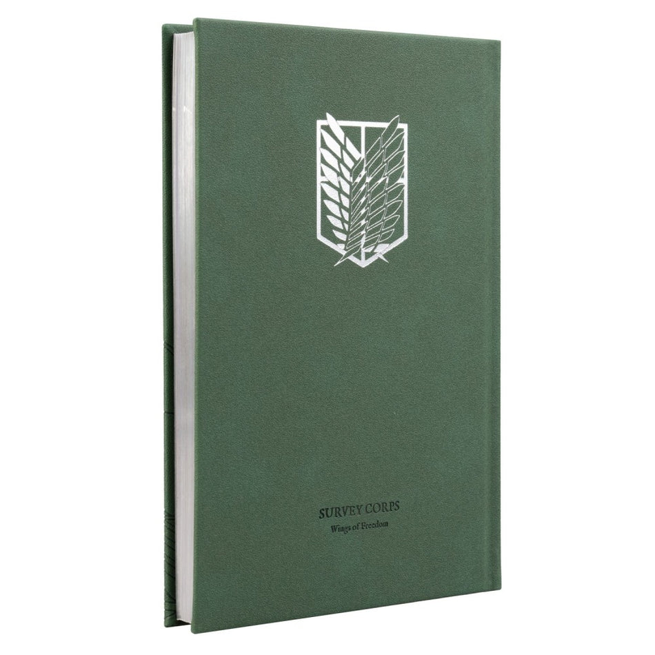 Caderno Premium A5 Attack on Titan – Organização com Espírito de Batalha ⚔️