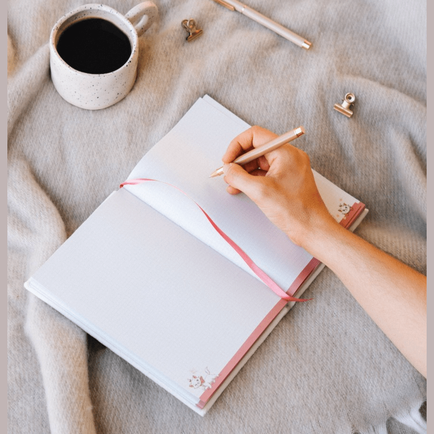 Caderno premium A5 Bonjour Marie - Papelaria Encantada