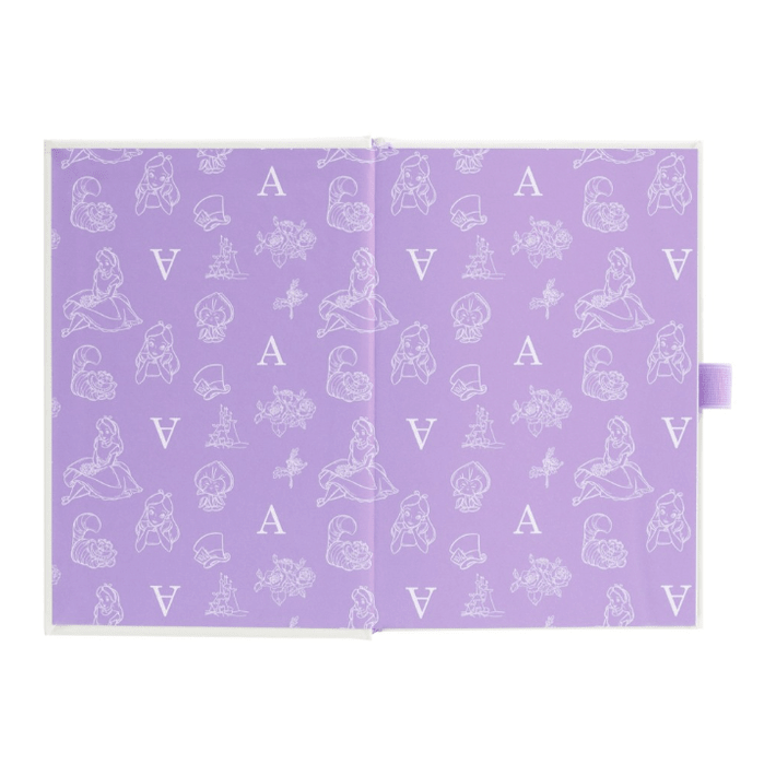 Caderno Premium A5 com esferográfica Disney Alice no pais das maravilhas - Papelaria Encantada