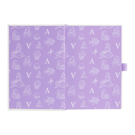 Caderno Premium A5 com esferográfica Disney Alice no pais das maravilhas - Papelaria Encantada