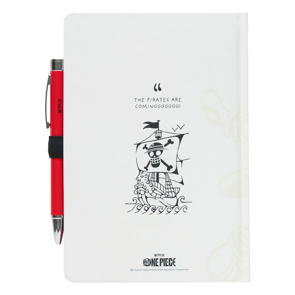 Caderno premium A5 com esferográfica projectora One Piece - Papelaria Encantada