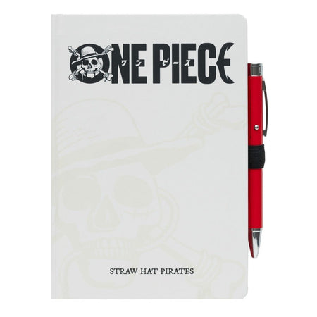 Caderno premium A5 com esferográfica projectora One Piece - Papelaria Encantada