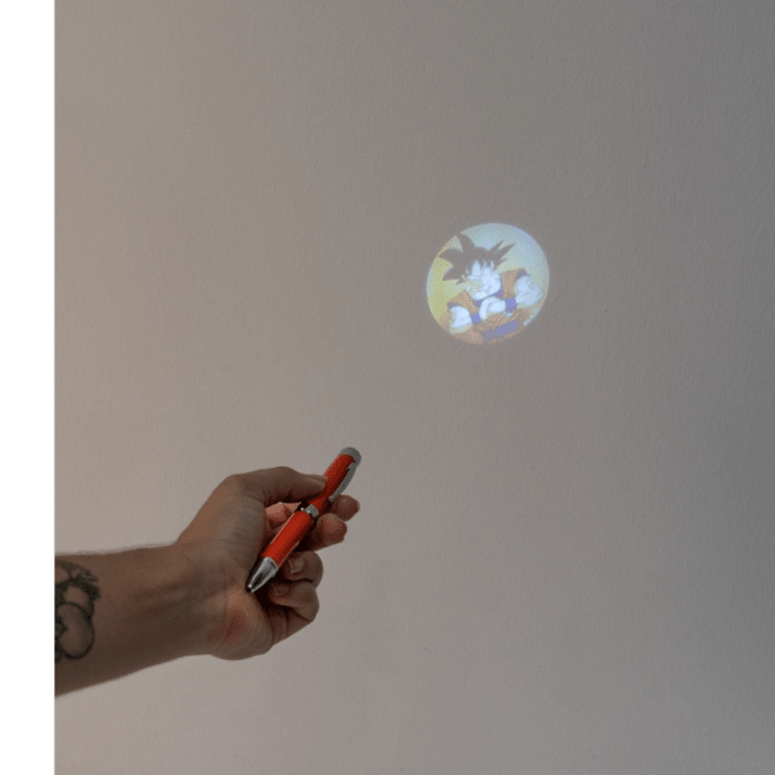 Caderno Premium A5 com Esferográfica Projetora Dragon Ball Super Goku - Papelaria Encantada