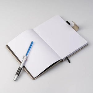 Caderno Premium A5 com esferografica sabre de luz Luke Skywalker - Star Wars - Papelaria Encantada