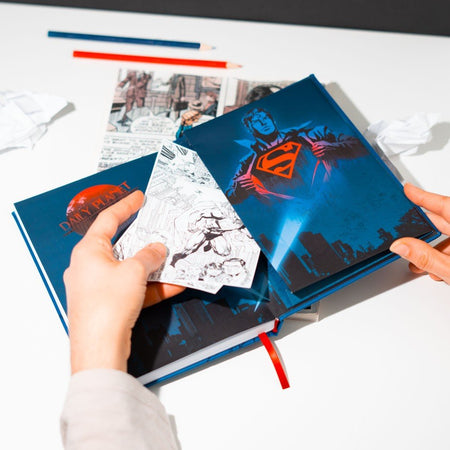 Caderno premium A5 DC Comics Superman - Papelaria Encantada