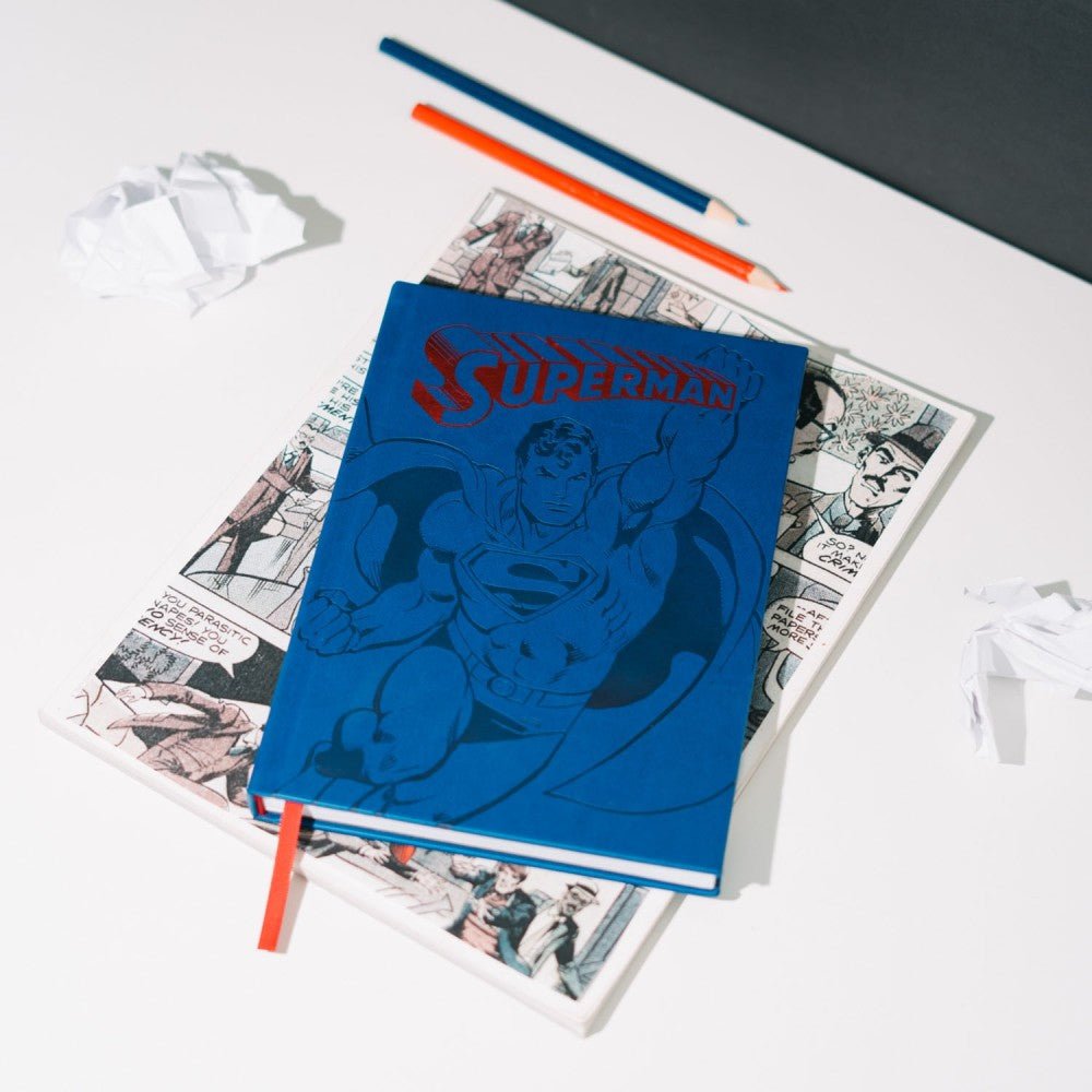 Caderno Premium A5 DC Comics Superman - Papelaria Encantada