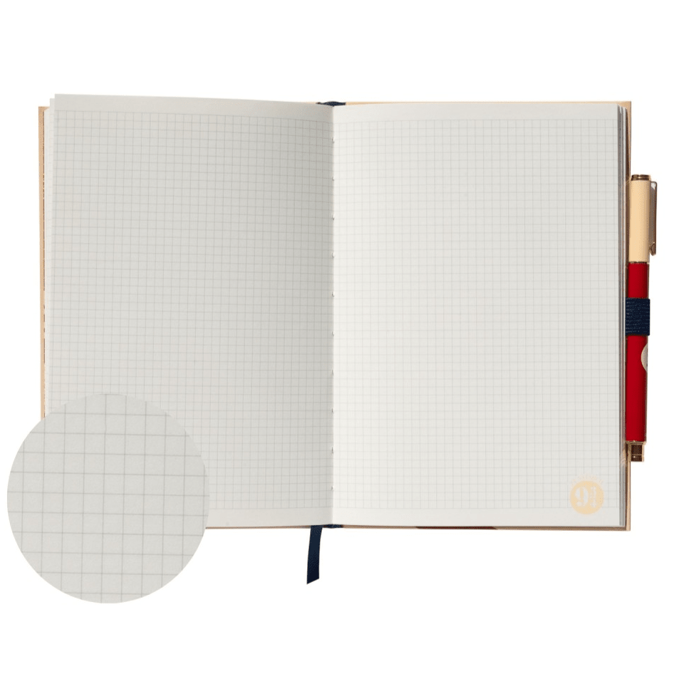 Caderno premium A5 Harry Potter plataforma 9 3/4 - Papelaria Encantada