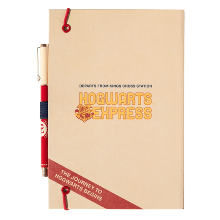 Caderno premium A5 Harry Potter plataforma 9 3/4 - Papelaria Encantada