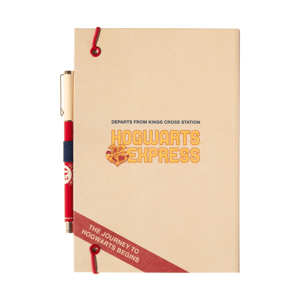 Caderno premium A5 Harry Potter plataforma 9 3/4 - Papelaria Encantada