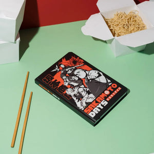 Caderno premium A5 Sakamoto Days - Papelaria Encantada