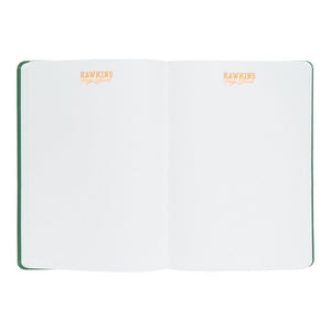 Caderno premium A5 Stranger Things Hawkins - Papelaria Encantada