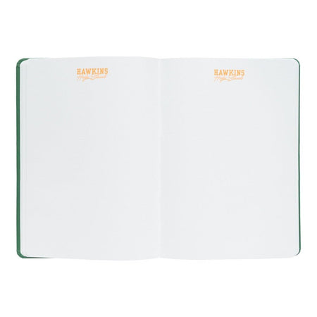 Caderno premium A5 Stranger Things Hawkins - Papelaria Encantada
