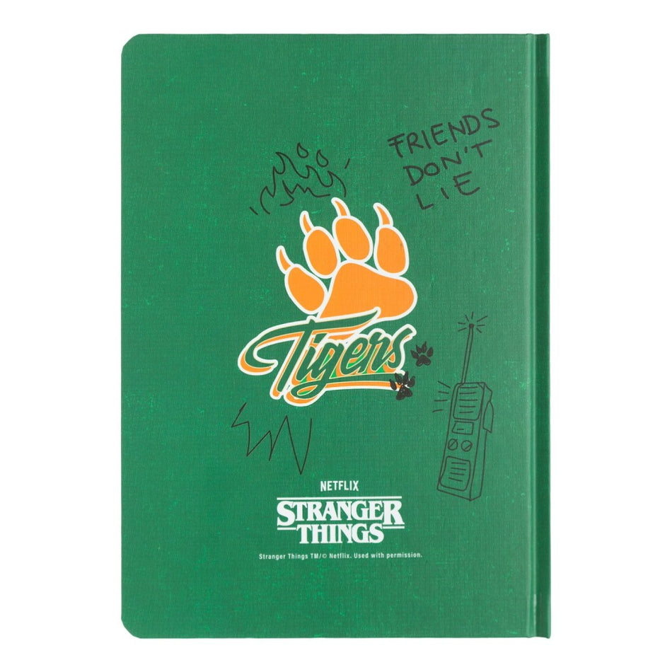 Caderno Premium A5 Stranger Things High School – O Mistério Começa Aqui 📼