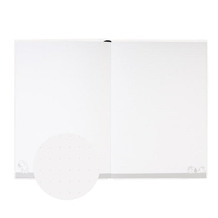 Caderno Premium A5 Tapa Felpa Snoopy - Papelaria Encantada