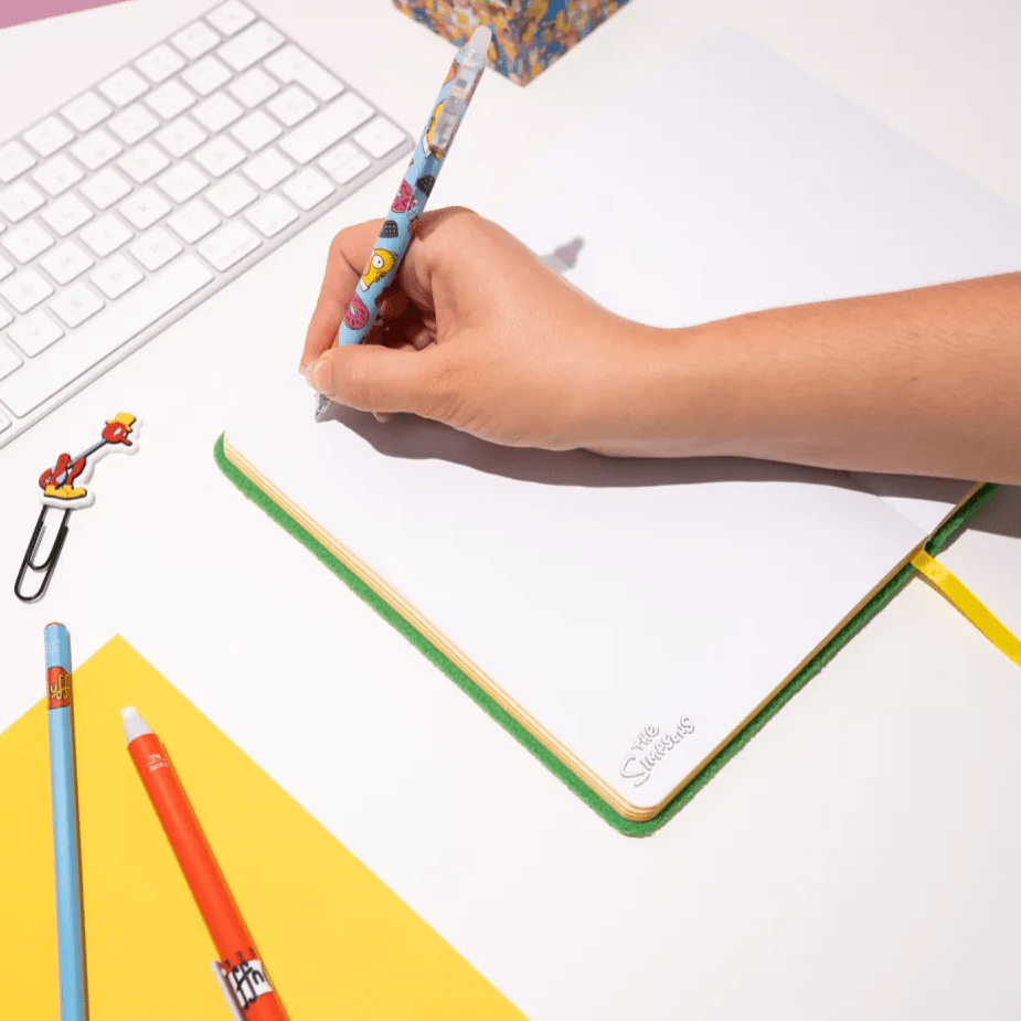 CADERNO PREMIUM A5 THE SIMPSONS - Papelaria Encantada