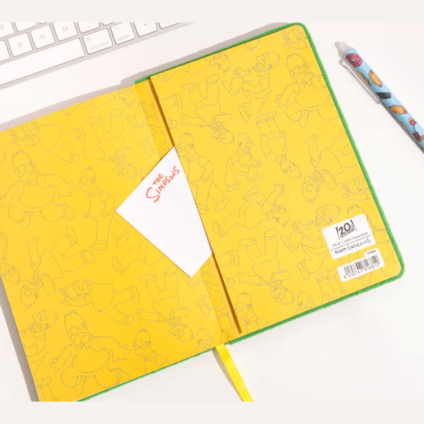 CADERNO PREMIUM A5 THE SIMPSONS - Papelaria Encantada