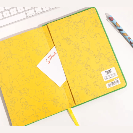 CADERNO PREMIUM A5 THE SIMPSONS - Papelaria Encantada