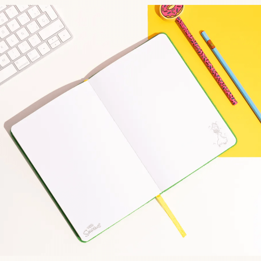 CADERNO PREMIUM A5 THE SIMPSONS - Papelaria Encantada