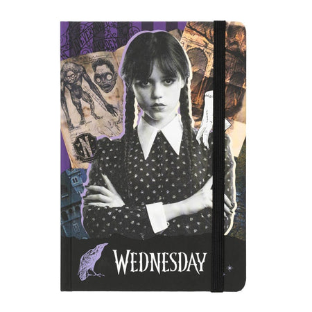 Caderno premium A5 Wednesday - Papelaria Encantada